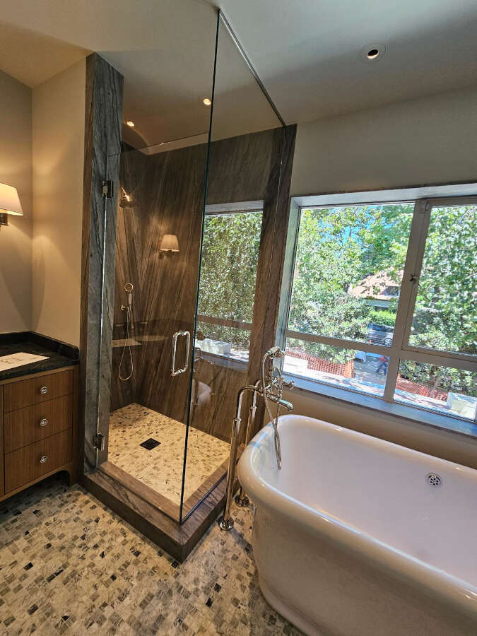 90 DEGREE SHOWER ENCLOSURE