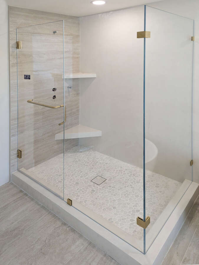 90 DEGREE SHOWER ENCLOSURE