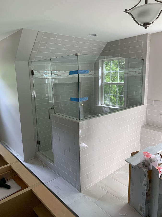 90 DEGREE SHOWER ENCLOSURE