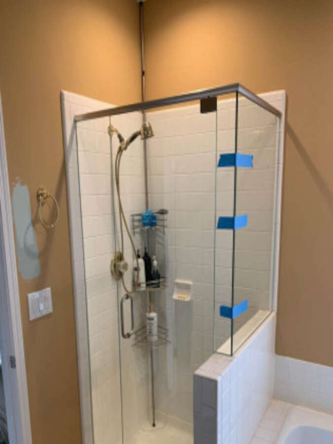 90 DEGREE SHOWER ENCLOSURE