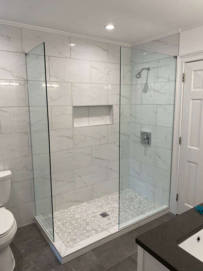 90 DEGREE SHOWER ENCLOSURE