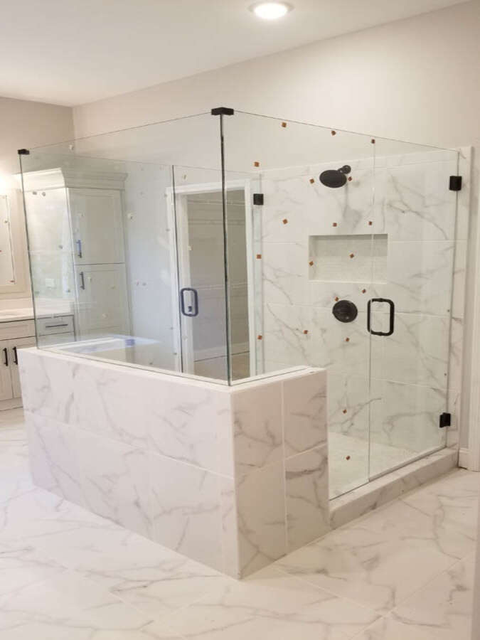 90 DEGREE SHOWER ENCLOSURE