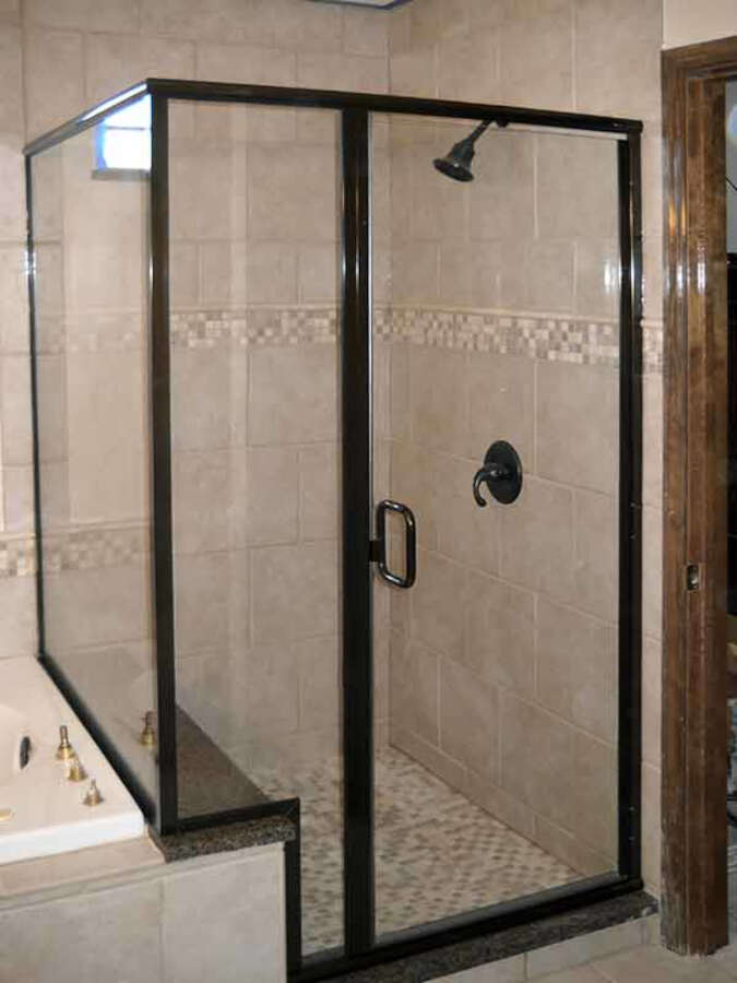 90 DEGREE SHOWER ENCLOSURE