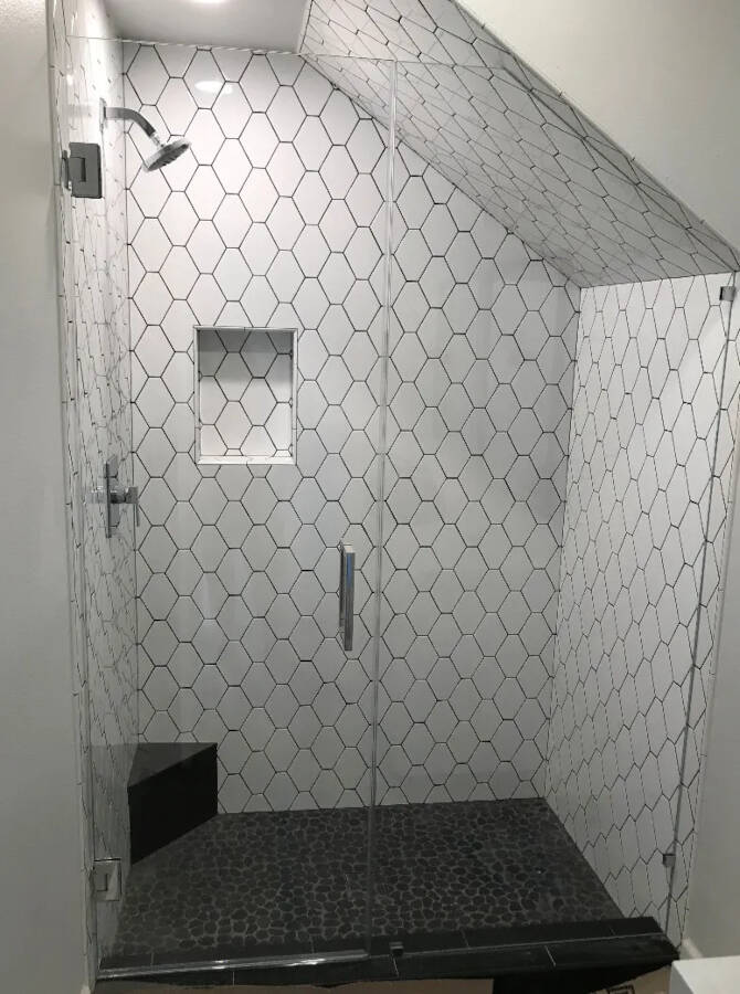 INLINE SHOWER ENCLOSURES