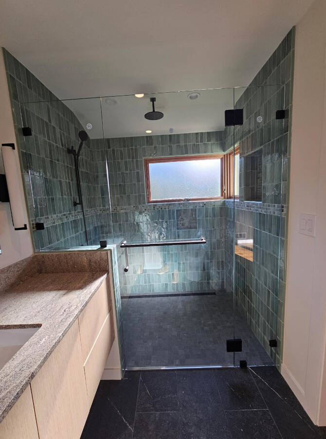INLINE SHOWER ENCLOSURES