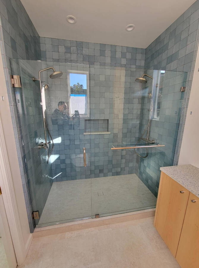 INLINE SHOWER ENCLOSURES