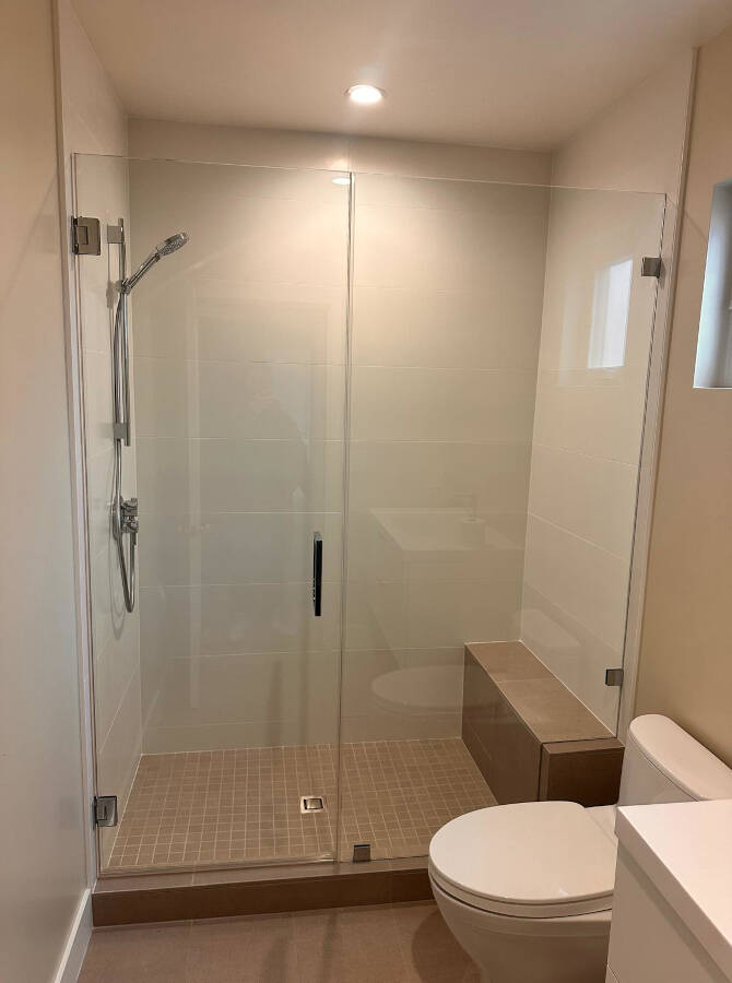 INLINE SHOWER ENCLOSURES