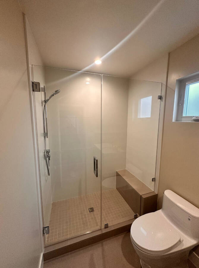 INLINE SHOWER ENCLOSURES