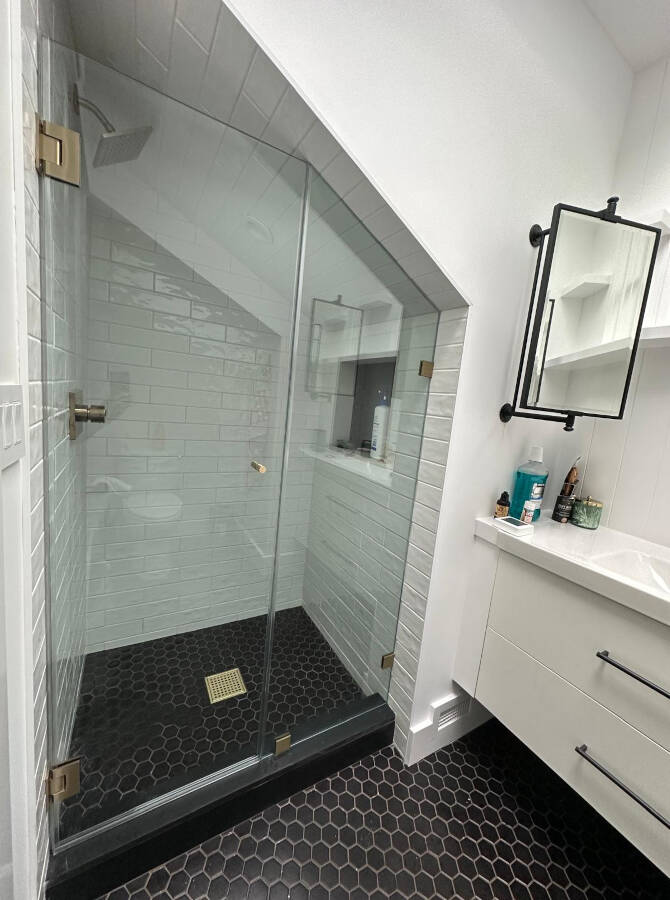 INLINE SHOWER ENCLOSURES