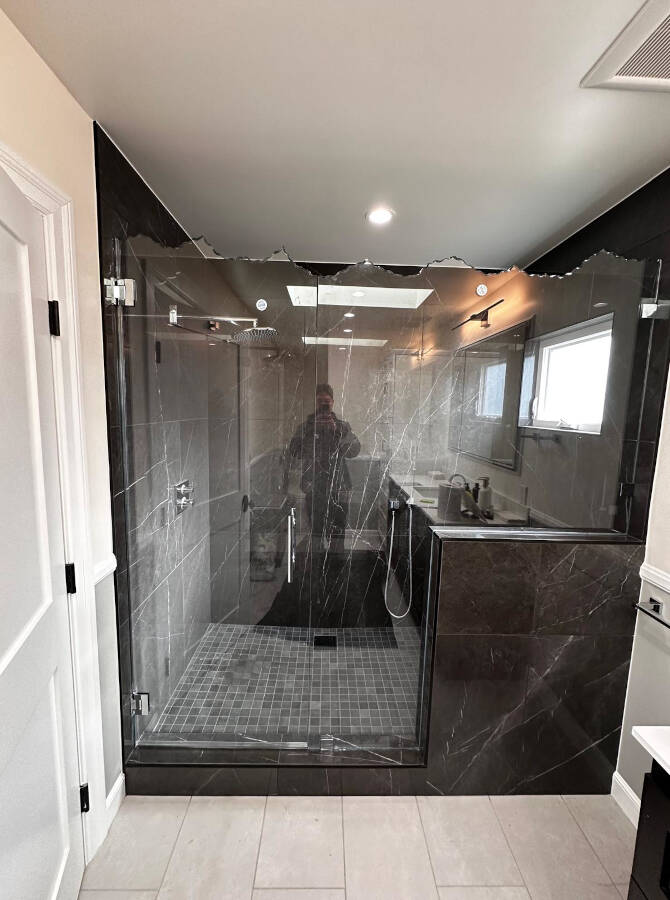 INLINE SHOWER ENCLOSURES