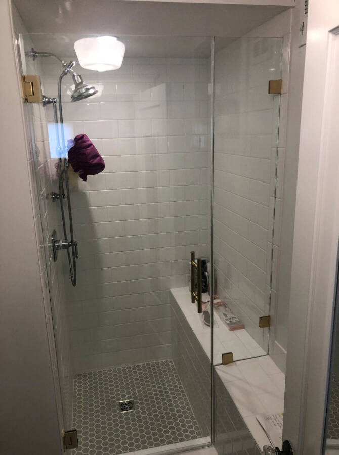 INLINE SHOWER ENCLOSURES