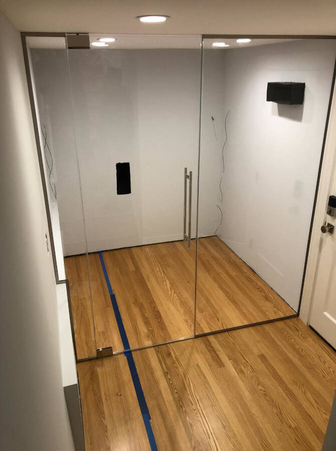 INLINE SHOWER ENCLOSURES