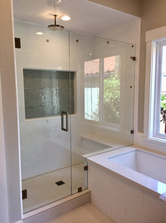 INLINE SHOWER ENCLOSURES
