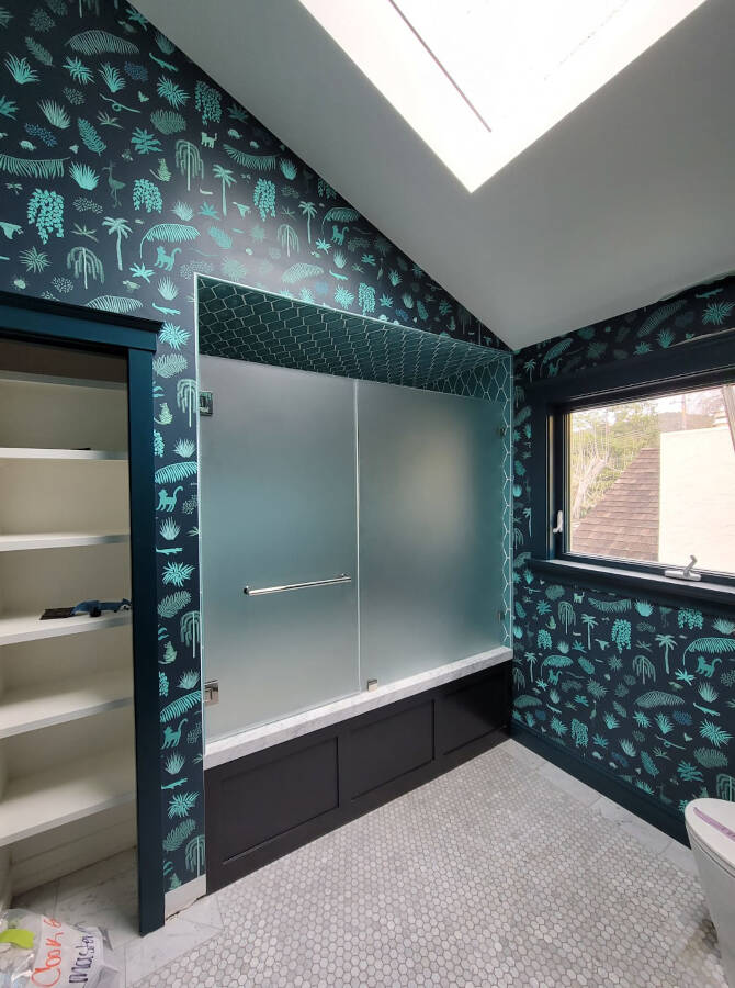 INLINE SHOWER ENCLOSURES