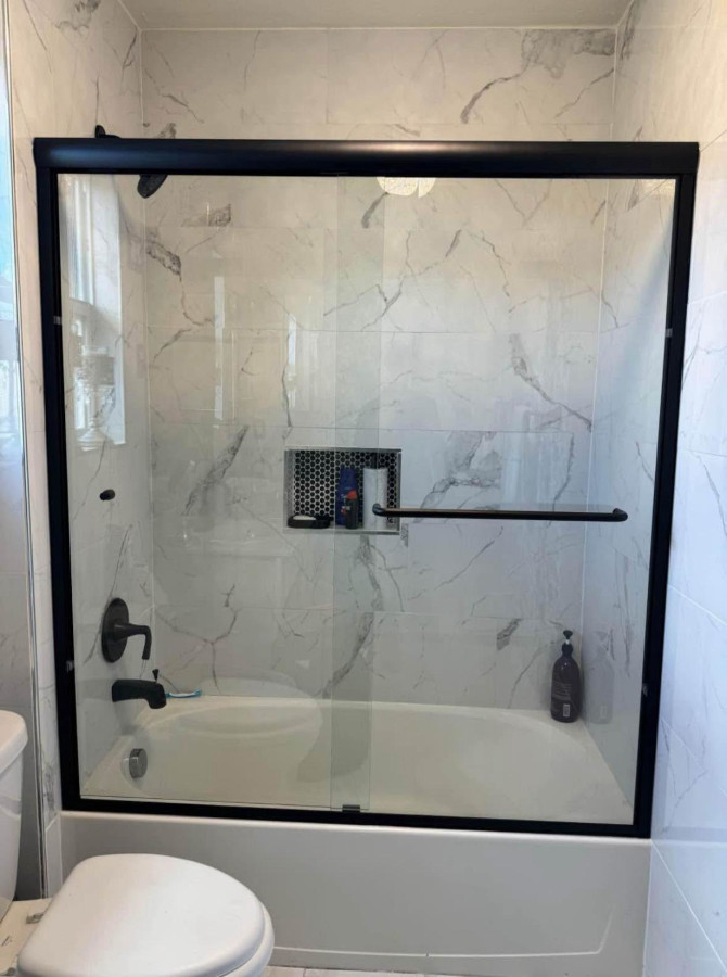 Sliding Shower Door Frame