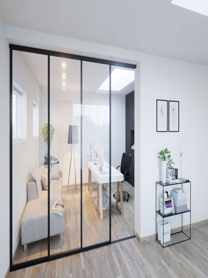 glass partition