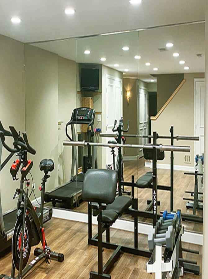 gym mirrors