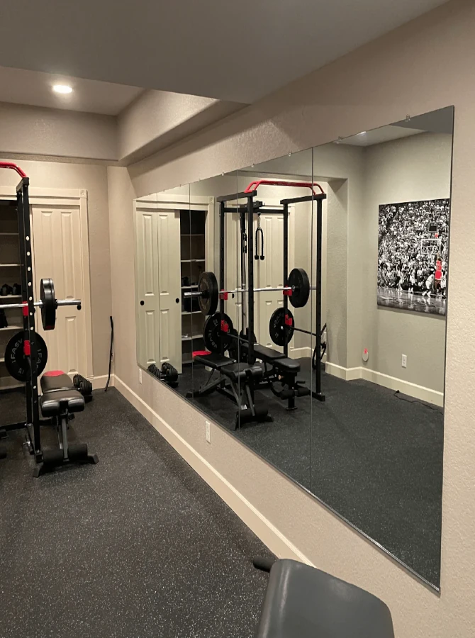 gym mirrors